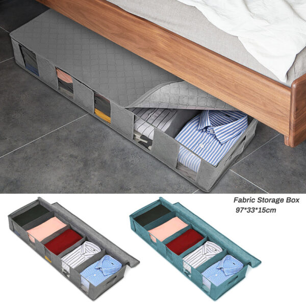 5 bin under bed storage Nest by Nature